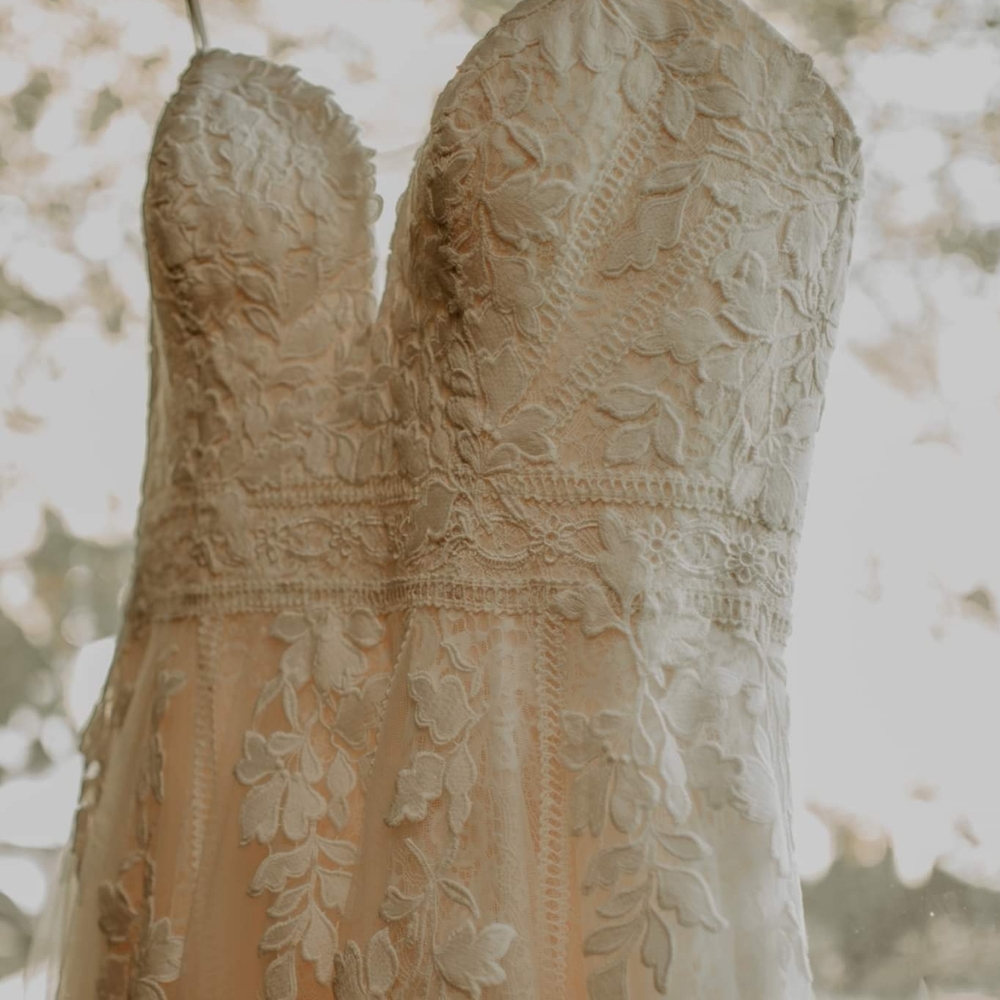 Boho Inspired Wedding Dress